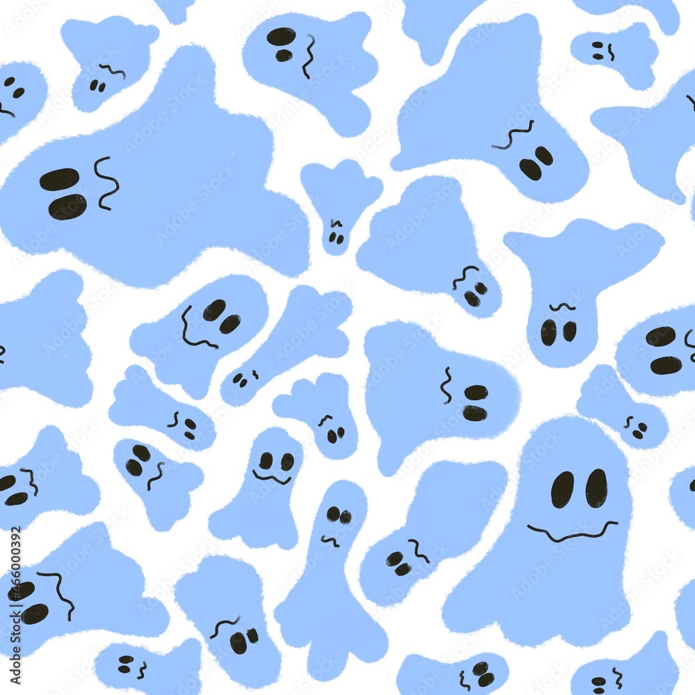 Halloween ghost card Halloween ghost card