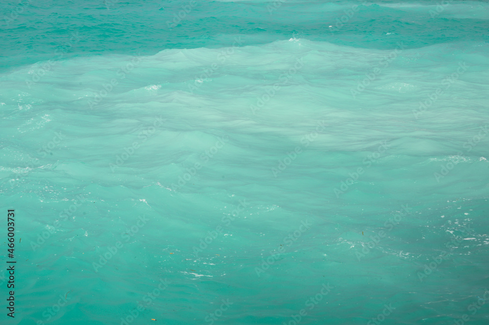 Milky turquoise water in Maldives Milky turquoise water in Maldives
