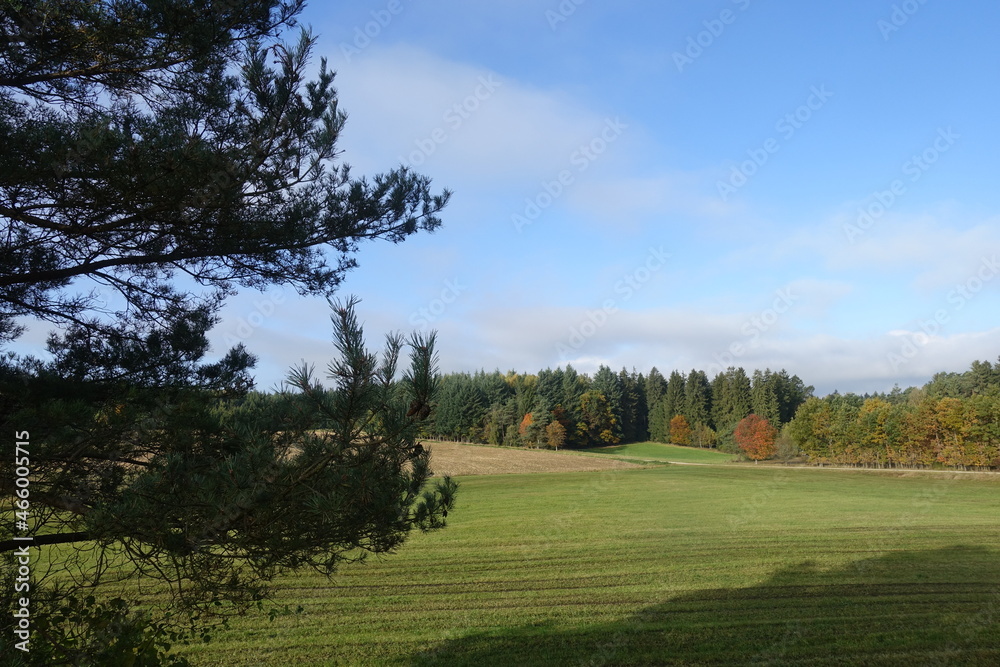 Schöne Landschaft in Donau-Ries, Bayern