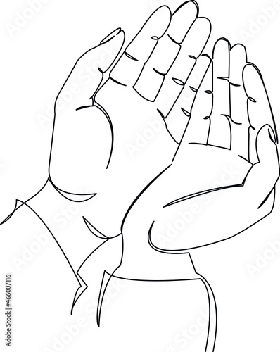 hands in prayer