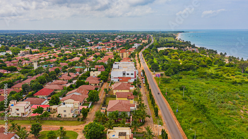 The Gambia, located at the western part of Africa, beautiful landscaping with so many beach views  photo