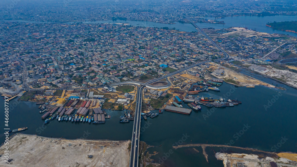 Foto de The city of Port Harcourt, located at the southern part of Nigeria  do Stock | Adobe Stock