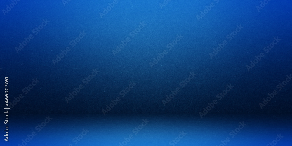 Blue background, abstract wall studio room, can be used to present your product Blue background, abstract wall studio room, can be used to present your product