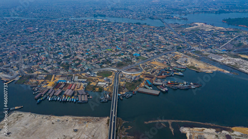 The city of Port Harcourt, located at the southern part of Nigeria 
 photo