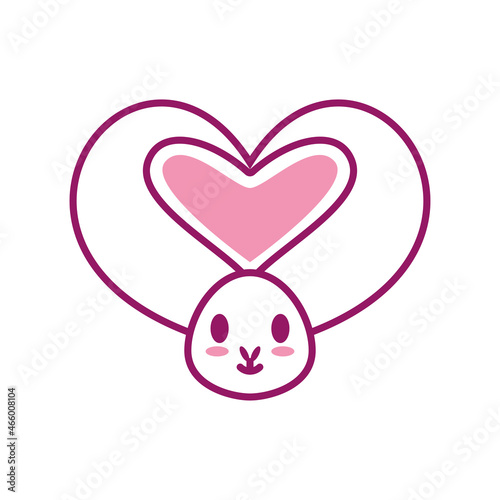 cute rabbit cartoon