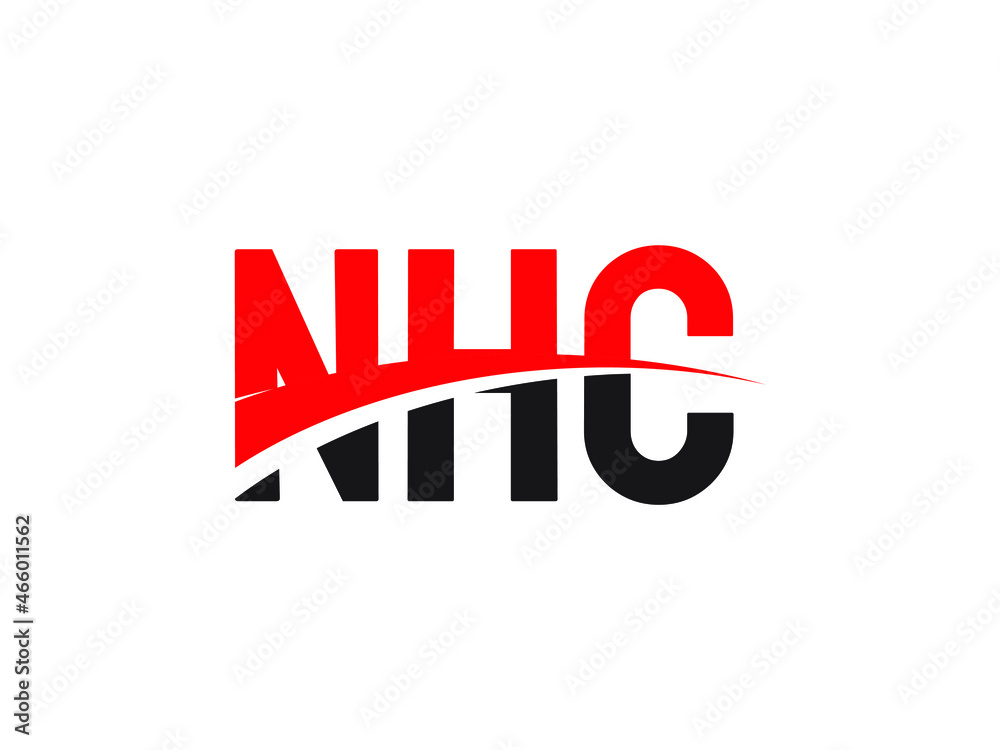 NHC Letter Initial Logo Design Vector Illustration NHC Letter Initial Logo Design Vector Illustration