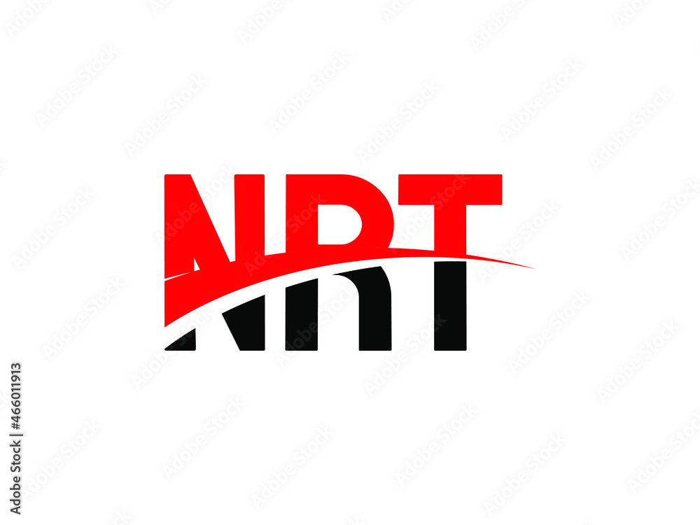 NRT Letter Initial Logo Design Vector Illustration NRT Letter Initial Logo Design Vector Illustration