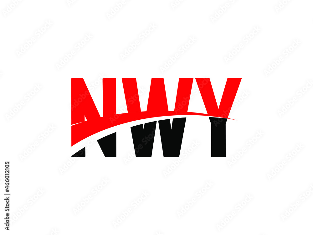 NWY Letter Initial Logo Design Vector Illustration