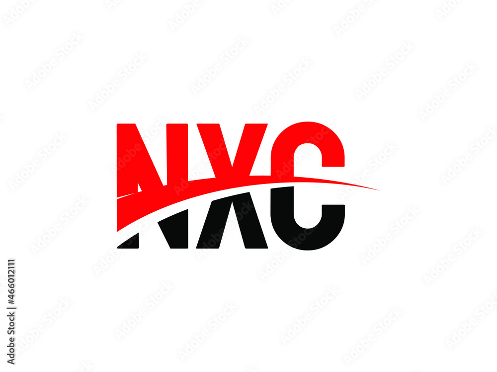 NXC Letter Initial Logo Design Vector Illustration NXC Letter Initial Logo Design Vector Illustration