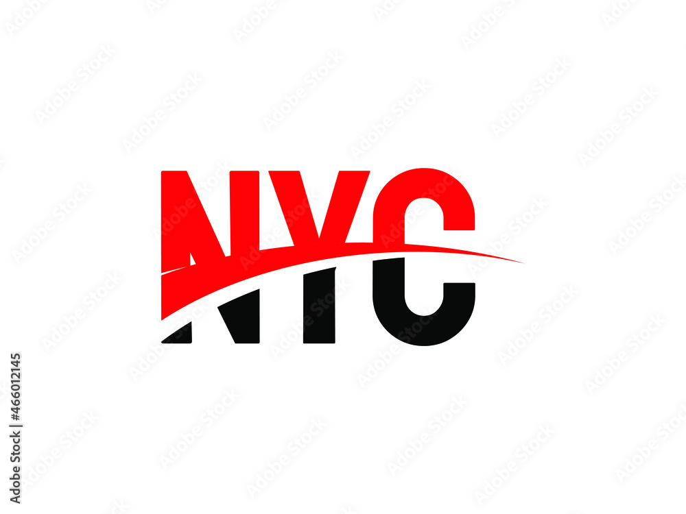 NYC Letter Initial Logo Design Vector Illustration NYC Letter Initial Logo Design Vector Illustration