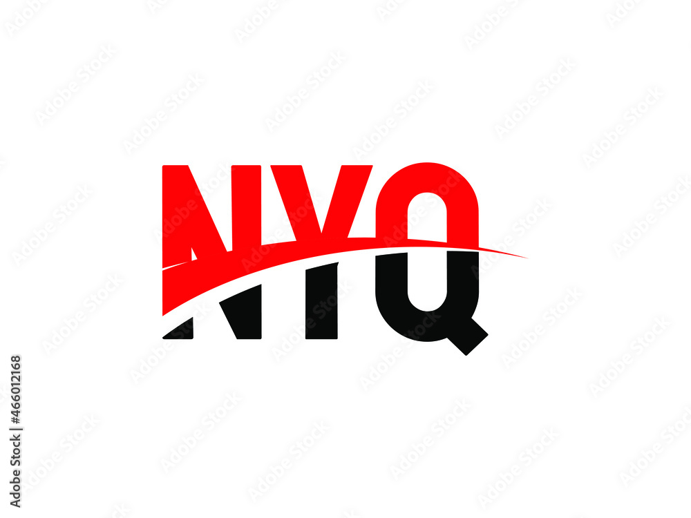 Fototapeta premium NYQ Letter Initial Logo Design Vector Illustration
