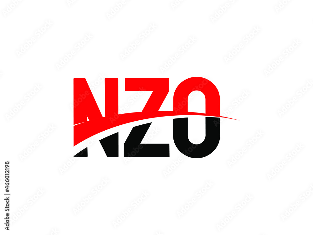 NZO Letter Initial Logo Design Vector Illustration NZO Letter Initial Logo Design Vector Illustration