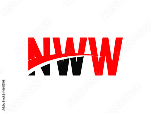 NWW Letter Initial Logo Design Vector Illustration