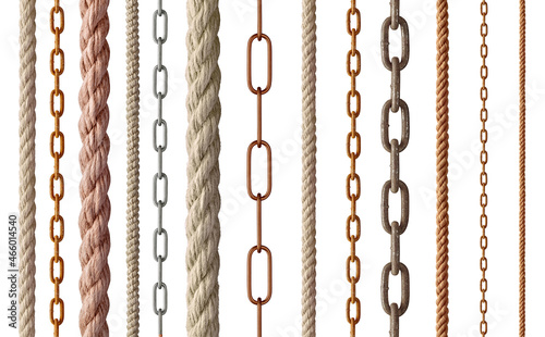string rope chain metal link steel cord cable line