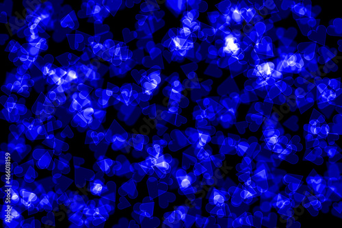 Abstract bokeh defocus glitter blur background