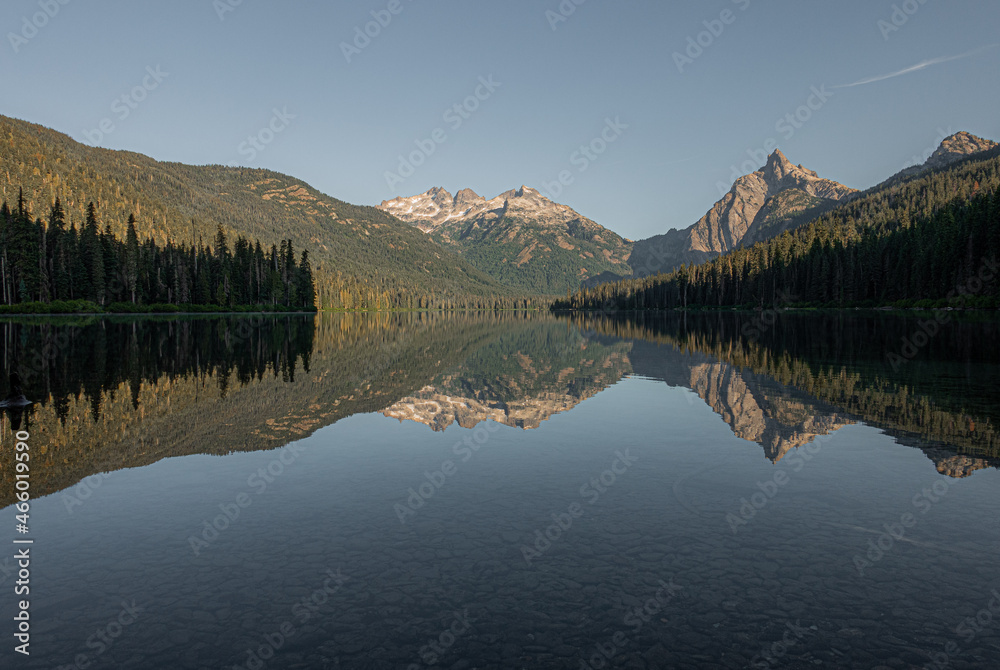 reflection in the lake