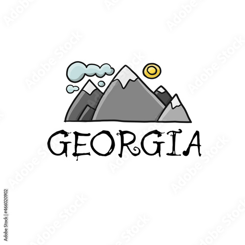 Georgia Country Logo for your design