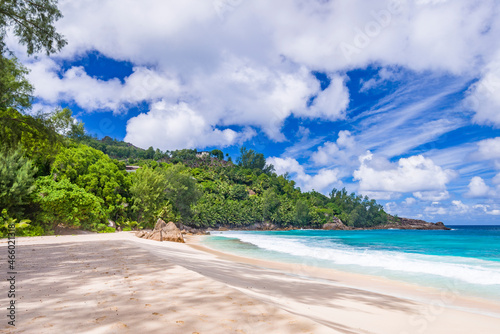 Anse Intendance beach on Mahe island, Seychelles