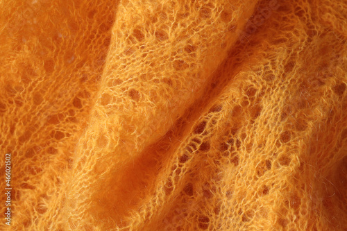 Fényképezés hand knitted cozy orange cloth