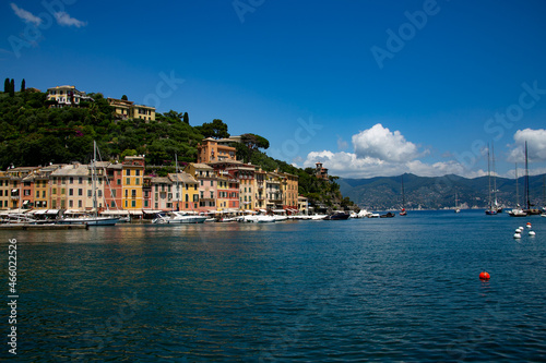 View of the port. Portofino. Italy