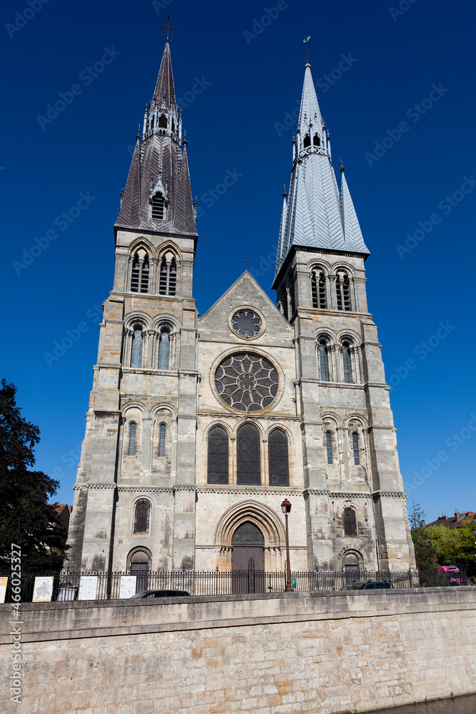 Church in Chalons-en-Champagne, Marne, Grand Est, France