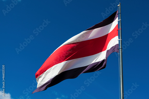 Flag of Costa Rica, San Jose, Costa Rica photo