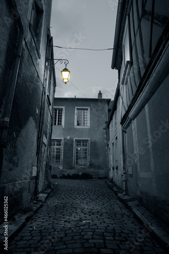 Street of Bourges  Cher  Centre-Val de Loire  France