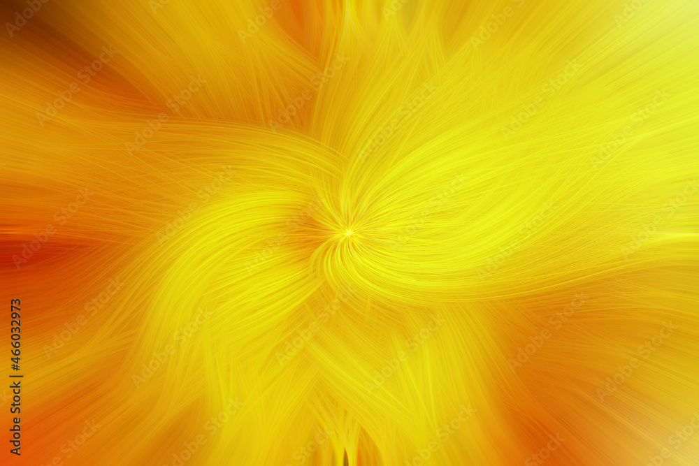 yellow abstract illustration background with flower shape