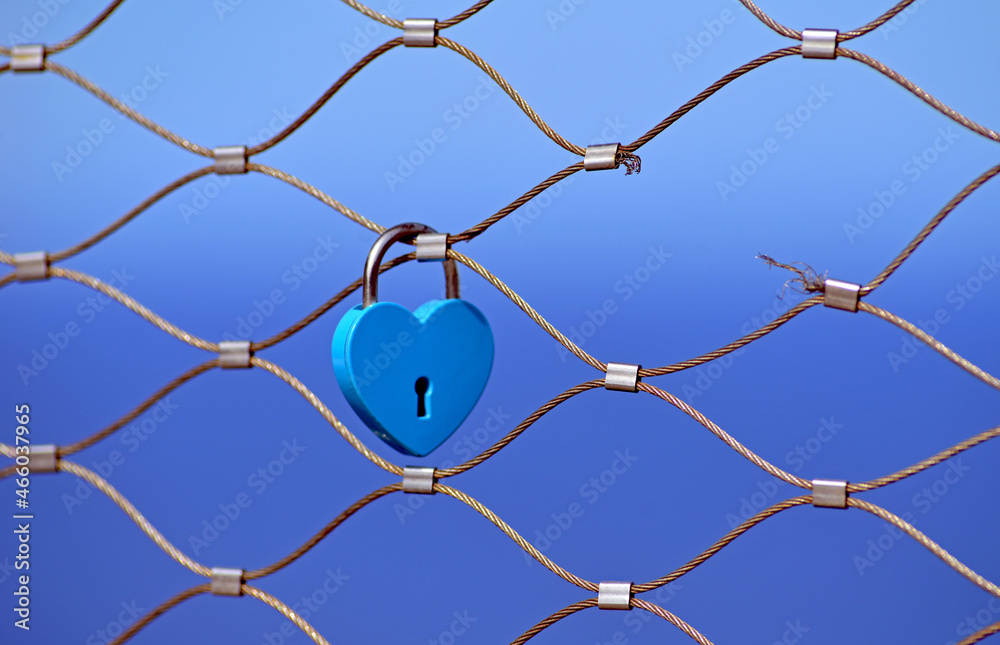 Fototapeta premium Blue Heart