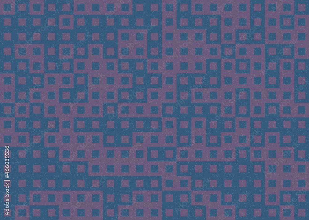 Fototapeta premium Abstract Geometric Pattern generative computational art illustration