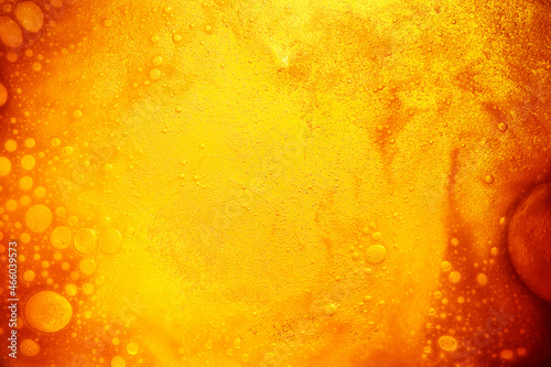 Beer bubbles texture. A little bit blurred on the edges.