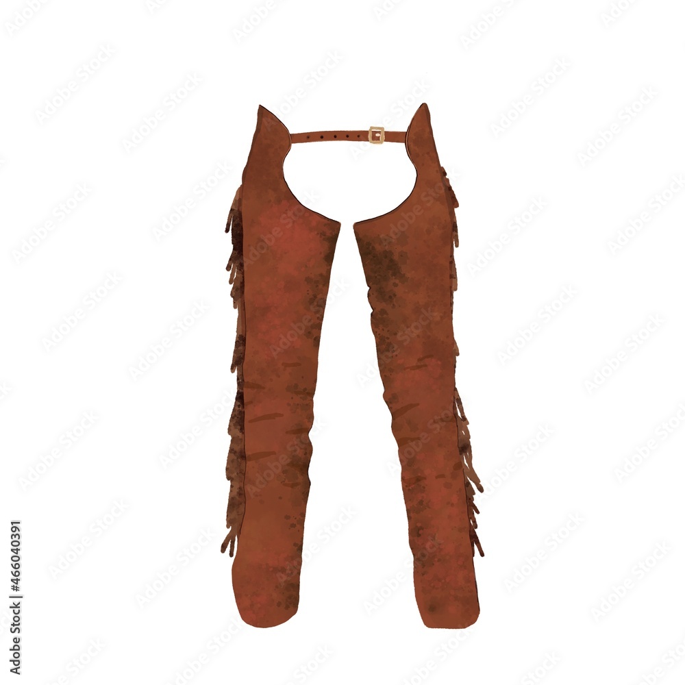 Foto Cowboy leather chaps