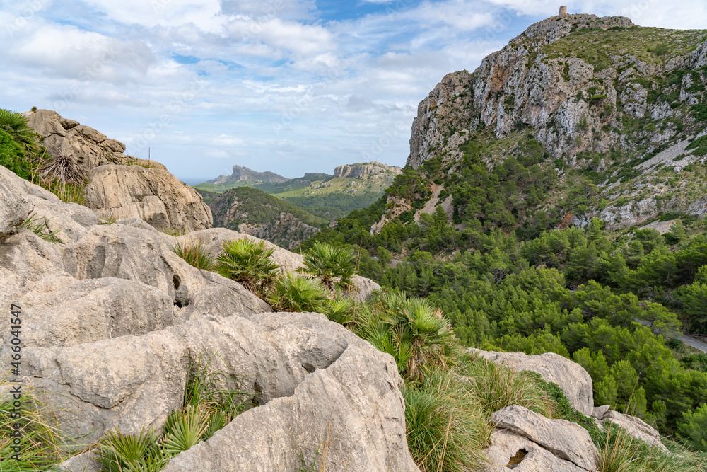 Landschaft am Cap Formentor in Mallorca