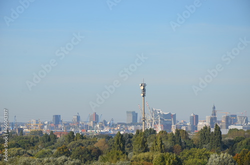 panorama of Hamburg