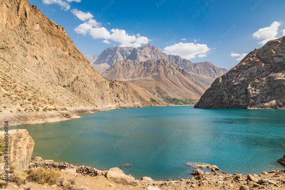 Blue water in Kuli Marghzor, Haft Kul, the Seven Lakes. Blue water in Kuli Marghzor, Haft Kul, the Seven Lakes.