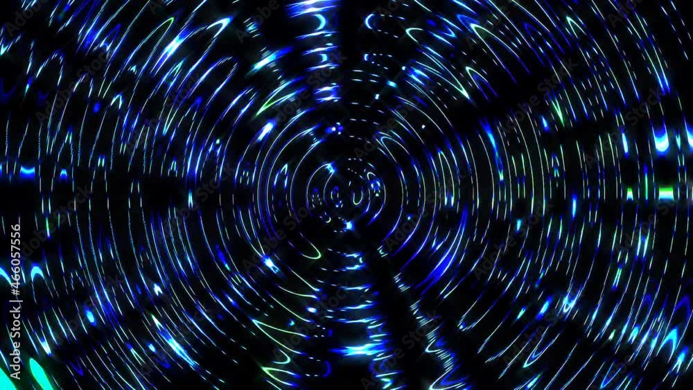 3D liquid lines in a multicolor texture. Fluid with blue reflection 3D liquid lines in a multicolor texture. Fluid with blue reflection