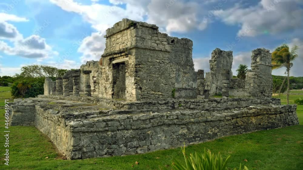 Tulum, great maya ruins in the yucatan peninsula, Mexico. 4k video time lapse. Tulum, great maya ruins in the yucatan peninsula, Mexico. 4k video time lapse.