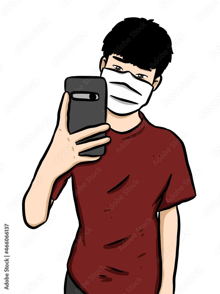 cute man cartoon on white background cute man cartoon on white background