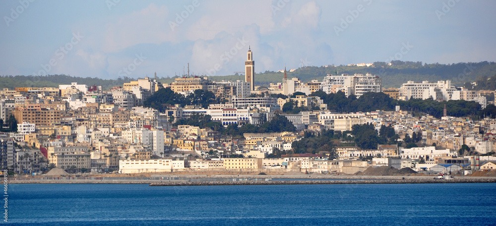 The mythical city of Tangier in Morocco