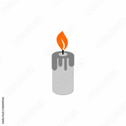 candle icon, candle vector sign symbol