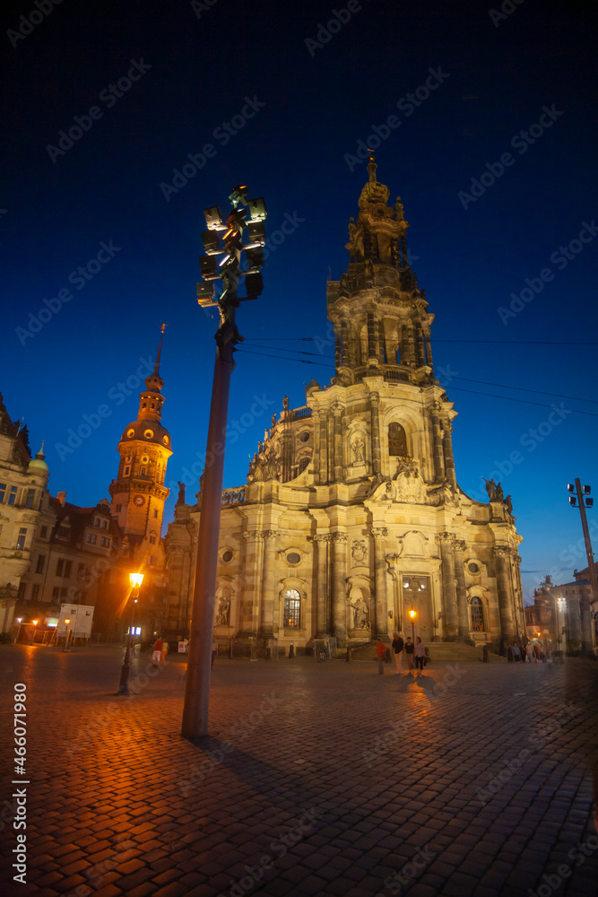 Beautiful Dresden city, Dresden, Saxony, Germany