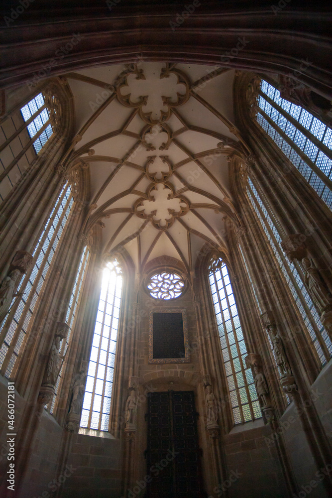 St Vitus Cathedral in Prague Stained glass St Vitus Cathedral in Prague Stained glass