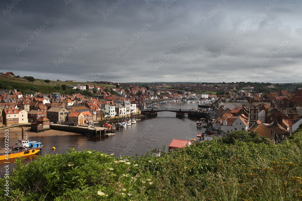Whitby Township Stormy Day, Yorkshire