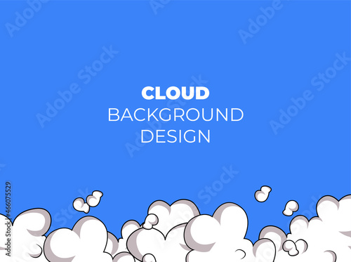 blue sky with clouds, cloud background design, clouds in the blue sky