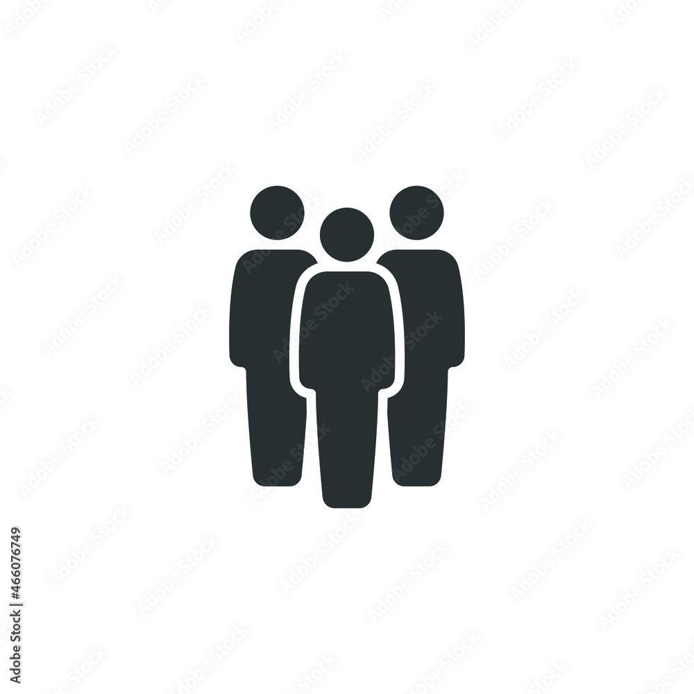 People glyph icon. Simple solid style. Person, group, human, staff, business, pictogram, silhouette, crowd, team, leadership, social, work, office concept. Vector illustration isolated. EPS 10 People glyph icon. Simple solid style. Person, group, human, staff, business, pictogram, silhouette, crowd, team, leadership, social, work, office concept. Vector illustration isolated. EPS 10