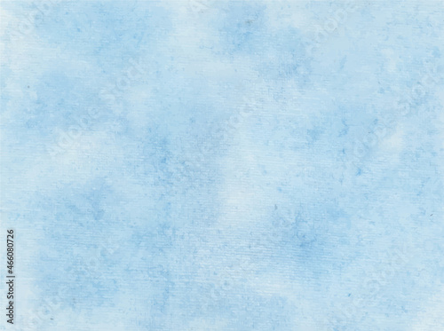 Abstract watercolor blue background vector grunge.