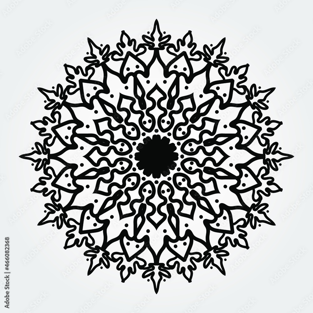 decorative concept abstract mandala illustration. EPS 10 decorative concept abstract mandala illustration. EPS 10