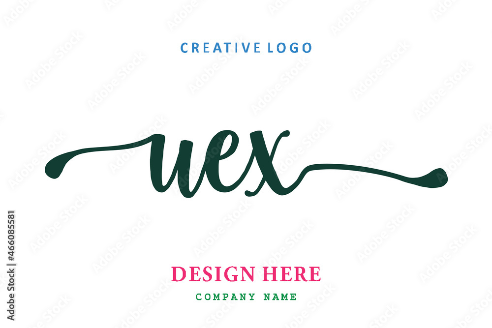 UEX lettering logo is simple, easy to understand and authoritative UEX lettering logo is simple, easy to understand and authoritative
