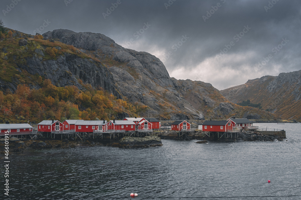 Nusfjord, Lofoten, Norwegen
