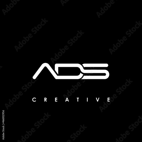 ADS Letter Initial Logo Design Template Vector Illustration